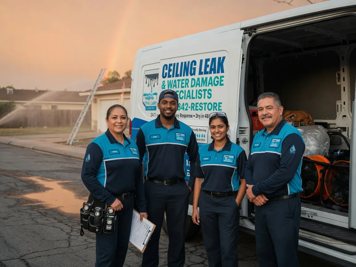 Ceiling Leak Cleanup company in Harvard, MA