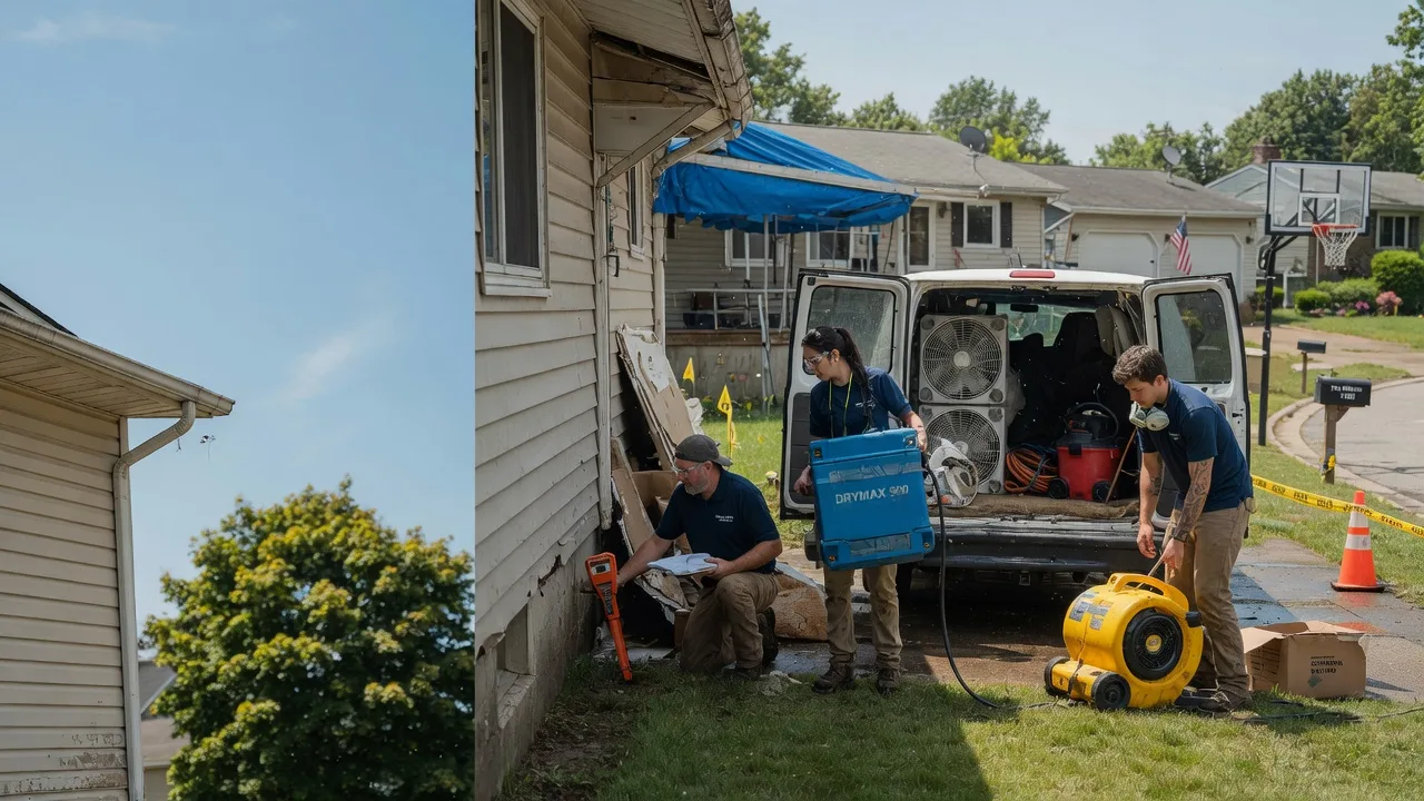 Ceiling Leak Cleanup in Harvard, MA near me