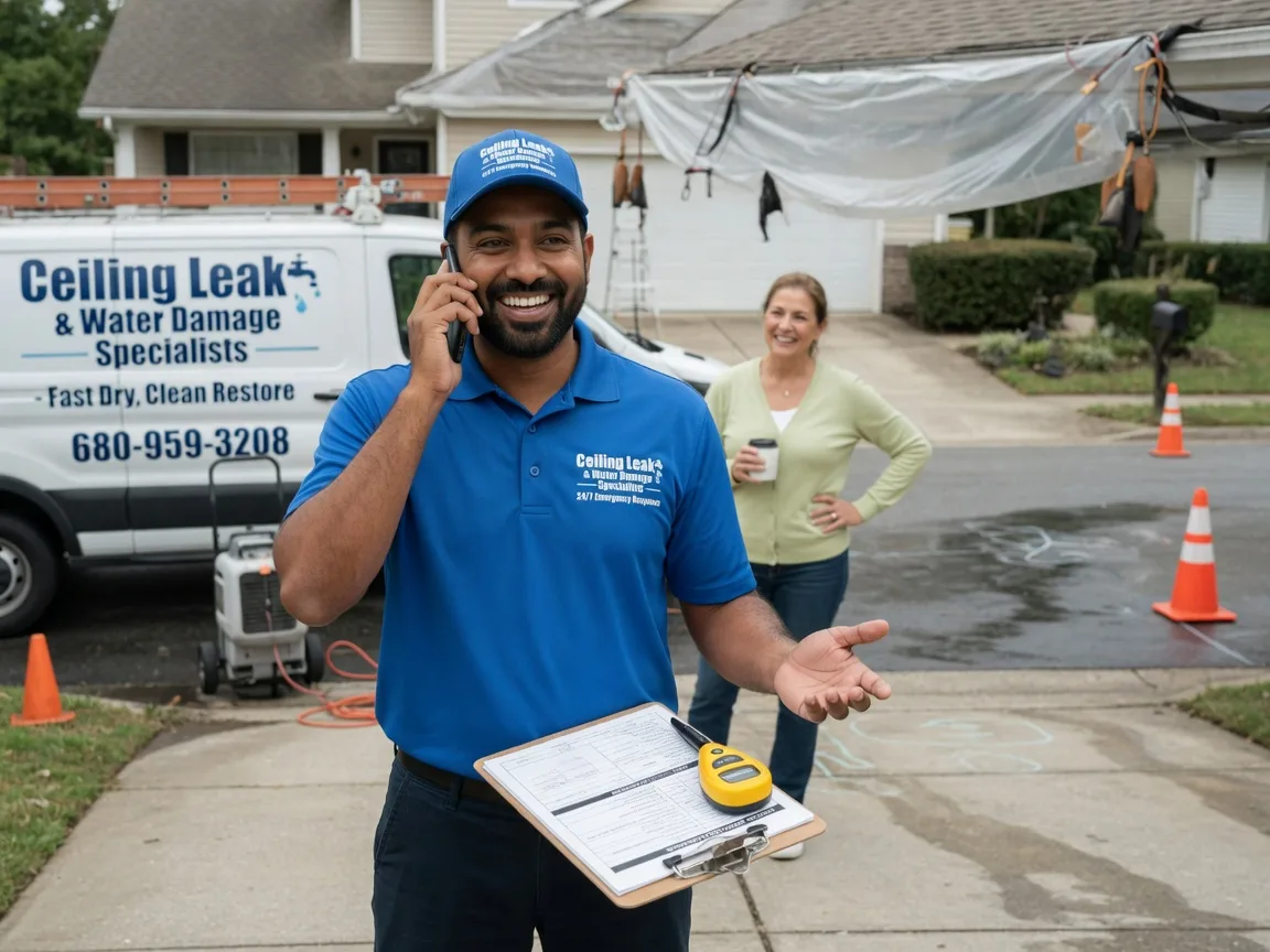 Ceiling Leak Cleanup Harvard, MA FAQs